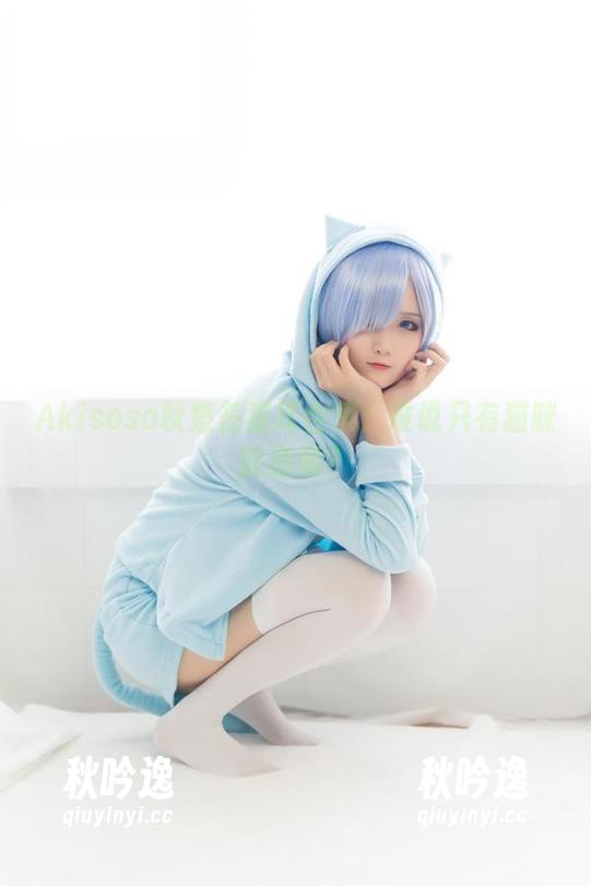 Akisoso秋楚楚猫耳合集：谁说只有猫咪能撒娇？