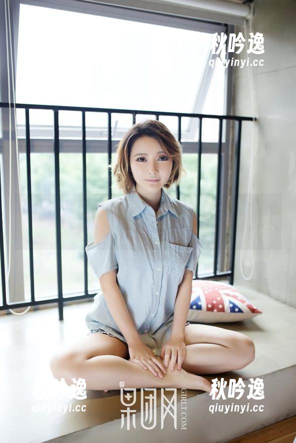GIRLT果团网 - 写真中的尹意纯，内衣好像有种各异的性格...