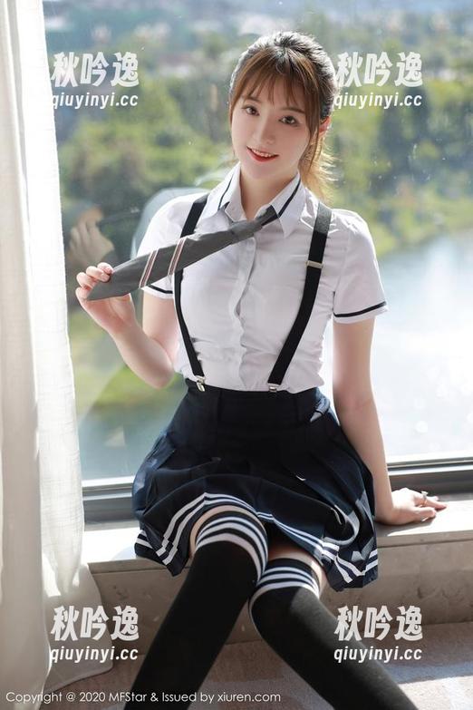 MFStar模范学院 - 柳侑绮Sevenbaby的礼服私拍原图，什么时候我才能这样的优雅自如，走路带风？
