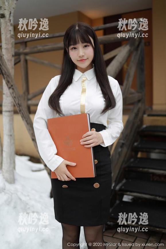MFStar模范学院 - 白茹雪的全套图集：这个“秘密”得锁好！