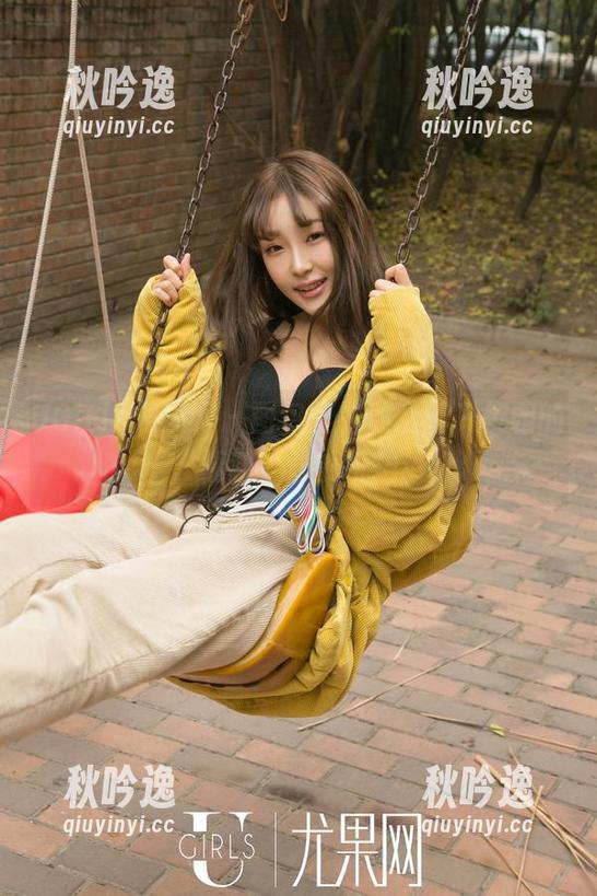 UGirls尤果网 - 图包里的颜爱泽，校园的“福利”难以抵挡！