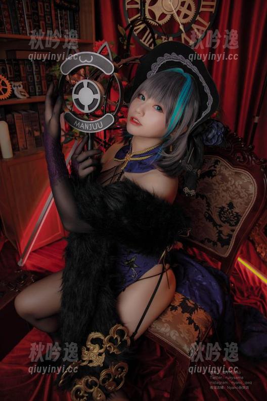 nyako喵子大魔王 图片中灵动的影子:是nyako喵子大魔王还是酒吞童子的错觉?反转太快了!