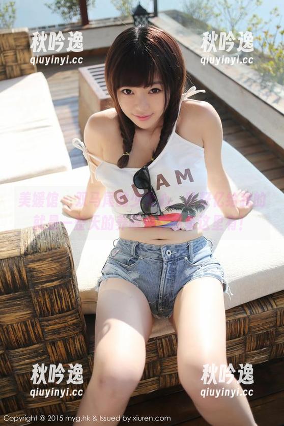 美媛馆-叶籽亿 美媛馆 - 双马尾的少女心,叶籽亿给我的就是一整天的养眼!作品集这里有!