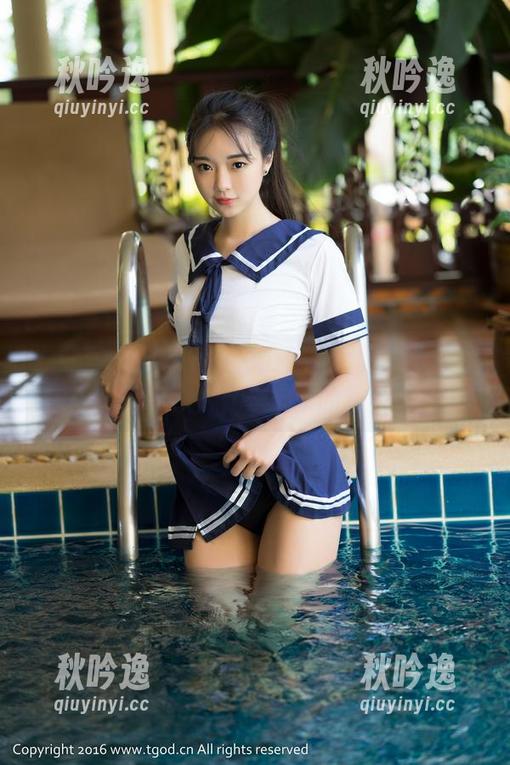 青豆客 - 图册里的杨上萱，和服穿得像不像从古代走出来的？